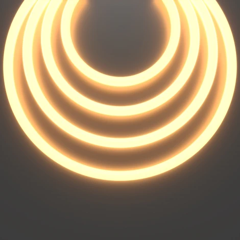 Гибкий неон Nemo D18 24В 14,4Вт/м 2700К IP65 5м Maytoni Круглый 360° 201145