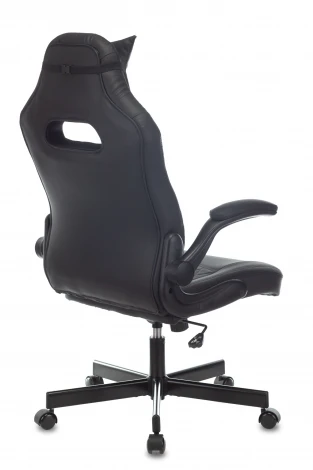 Кресло игровое Zombie VIKING 6 KNIGHT черный Diamond 600 эко.кожа с подголов. крестовина металл