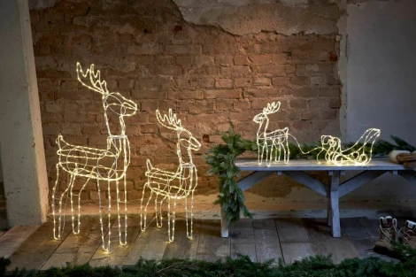 Световая фигура светодиодная Eglo Tuby Deer 411449