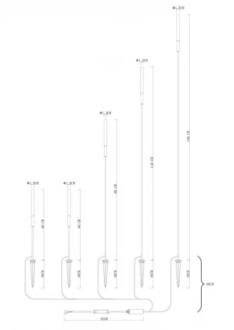 Грунтовый светильник светодиодный IP65 Arte Lamp Muster A1083PA-5BK (220V)