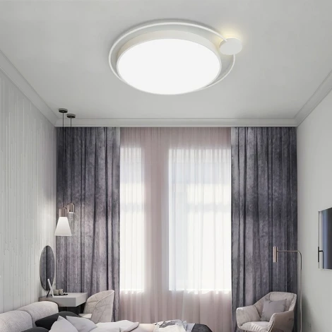 Потолочный светильник круглый Destin D60 White ImperiumLoft Destin01 (193730-26) (LED, 220V, круглые)