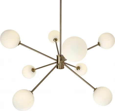 Потолочная люстра на штанге Zortes Ragy ZRS.1893.08 (220V, шарики, IP21)