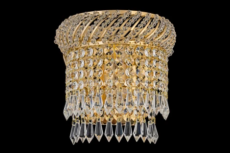 Бра Dio D'Arte Bari E 2.10.100 G (220V, хрусталь, подвески)