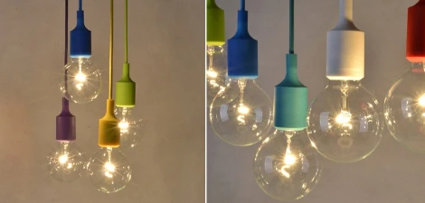 Подвесной светильник Muuto E27 Yellow ImperiumLoft 40,036 (186770-22) (220V, на проводе)