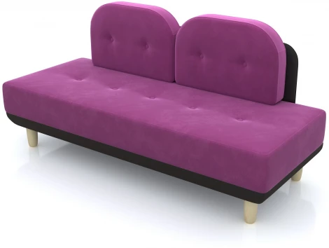 Диван Arsko Торли фиолетовый велюр