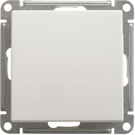 Выключатель встраиваемый одноклавишный (белый) Systeme Electric W59 VS110-154-1-86