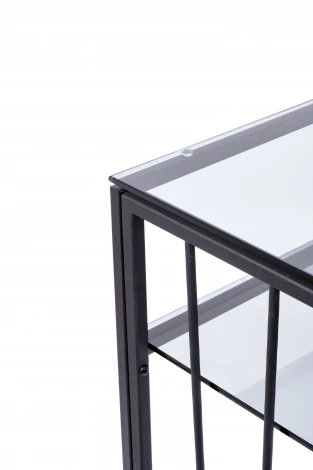 Консольный стол AllConsoles 1123-CB grey черный муар