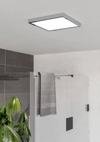 Настенно-потолочный светильник с регулировкой цветовой температуры Eglo Fueva 6 901767 13W(LED) 2700K, 4000K, 6500K, сталь, хром, белый