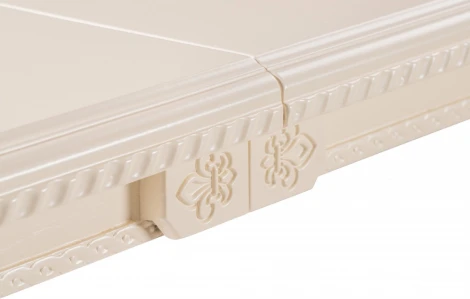 Кухонный стол Эритрин Woodville (Массив бука,Шпон/Бежевый) арт.615227