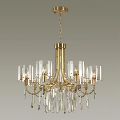 Подвесная люстра Nicole 4886/7 Odeon Light (220V, подвески, на цепи)