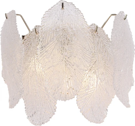 Бра ST Luce Lightsome SL6135.201.02 золотистый/прозрачный, янтарный G9LED 2*5W (220V)