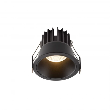 Встраиваемый точечный светильник Denkirs DK4400 DK4400-BK (LED, 220V, круглые)