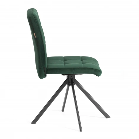 Стул обеденный Medeo Tetchair (Металл,Велюр/Изумрудный) арт.24992