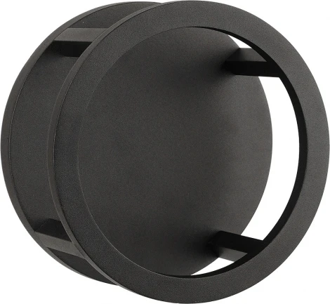 Настенный уличный светильник Arte Lamp A3370AL-1BK (LED, 220V, круглые, IP65)