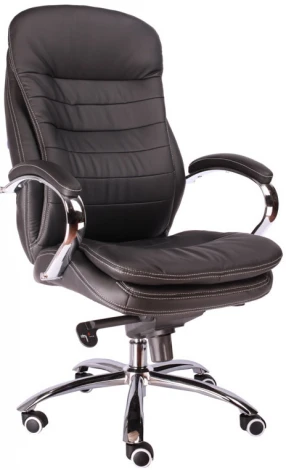 Компьютерное кресло для руководителя Valencia M экокожа черный