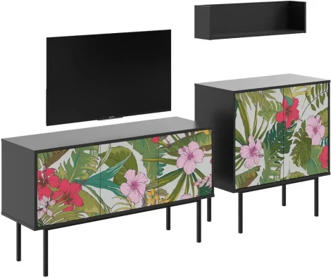 Композиция Boho Color 1 ОГОГО (арт.599550), (ЛДСП/Черный)