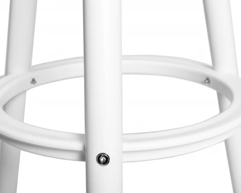 Набор 4 шт табурет барный DOBRIN ROYCE WHITE (белый (W-02))