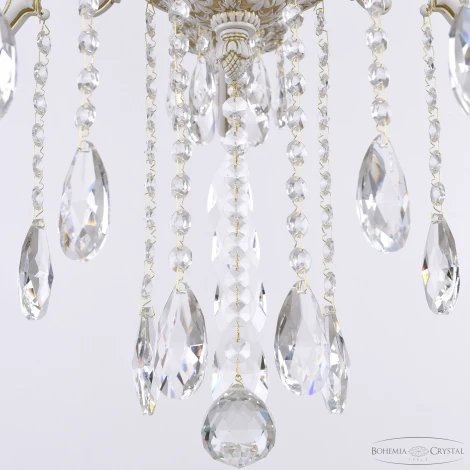 Подвесная люстра Bohemia AL7801 AL78101/5/175 B WMG (220V, хрусталь, свеча)