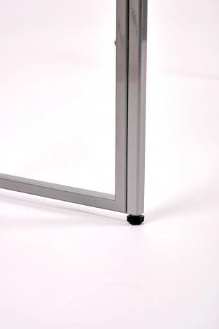 Консольный стол AllConsoles 1041-CS clear серебряный