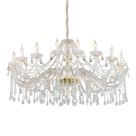 Подвесная большая люстра Aployt Anula APL.810.03.20 (220V, на цепи, свеча)