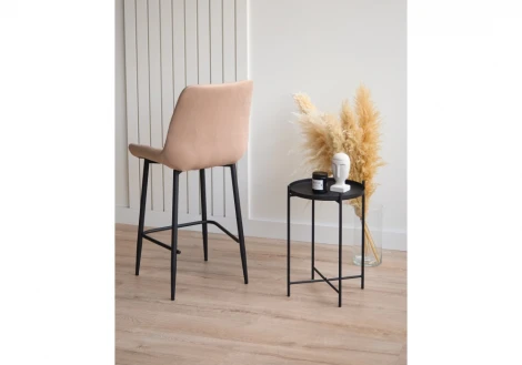 Барный стул Челси 360 бежевый (zd 210) / черный np 632558