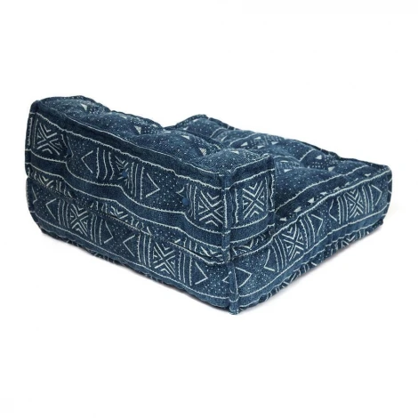 Модуль мягкий со спинкой Secret De Maison VERONA (mod. 10096) синий (cotton Kilim)