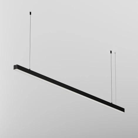 Подвесной светильник линейный светодиодный Maytoni Technical LL312014 4000K 35x35 черный 1,5 м