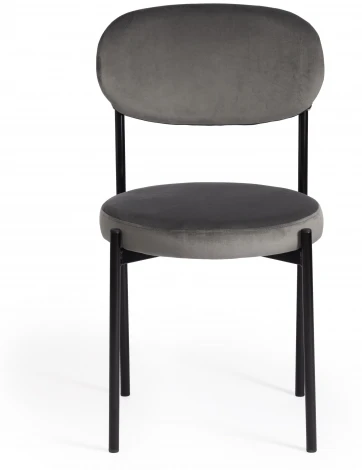 Стул REVO (mod. 7033) (Ткань,Металл /Серый,Черный)