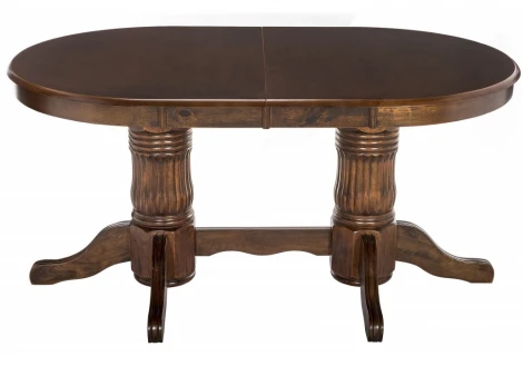 Обеденный стол из дерева Woodville Grandi dirty oak 11417