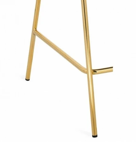 Стул барный Nexus Refuge Hesby (Металл/Велюр, Бежевый) арт.HSBI_BC114_beige