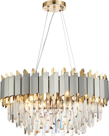 Подвесная люстра Natali Kovaltseva Queen Ii 81450/10C GOLD