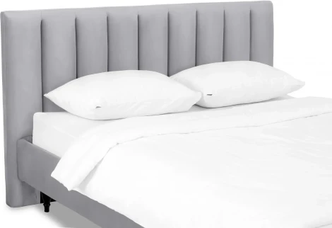 Кровать Queen II Sofia L 1600 ОГОГО (арт.577446), (Ткань/Серый)
