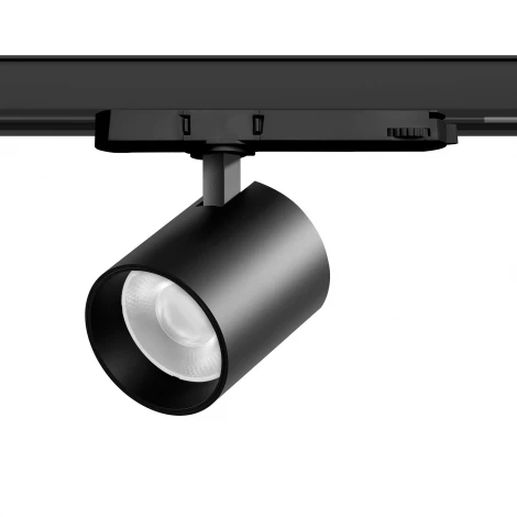 Трековый светильник трехфазный светодиодный LED 35W 220V 36G с адаптером Lightstar Alta Base A5447QT36G