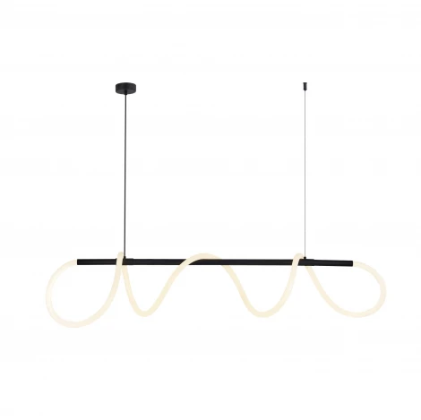 Подвесной светильник Donolux Tuba DLSP18900N1260В 70Вт неон D25xL3600мм 4000К, IP20, цвет арматуры черная