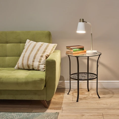 Настольная лампа Uniel UML-B700 E27 WHITE