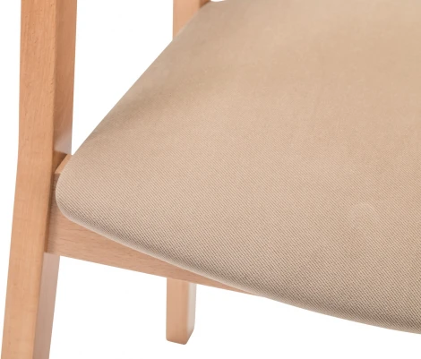 Кресло Dalia Beige/Натур R-Home арт.400012310h_diagbeige_natur