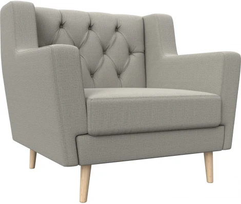 Кресло Брайтон Люкс (Бежевый/Рогожка) Лига Диванов арт.125630