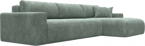 Диван угловой Лига-036 НПБ Классик Лонг правый угол Лига Диванов (Велюр) арт.127786