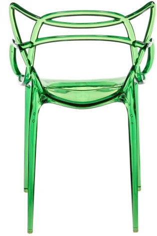Стул Masters прозрачный зелёный Bradex Home FR 0865