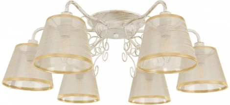 Потолочная люстра Arte Milano AM341120 341120/6 WT+G (220V)