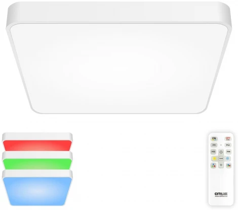 Потолочный светильник RGB светодиодный с пультом Купер CL724K95G0 (220V)