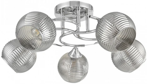 Потолочная люстра на штанге Arte Milano AMALFI 321006/5 CR (220V, шар)