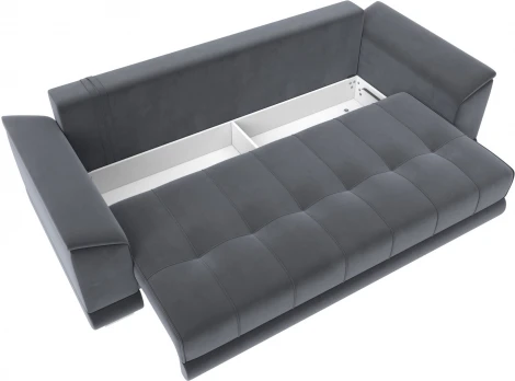 Диван прямой НордСтар НПБ Лига Диванов (Велюр) арт.129452