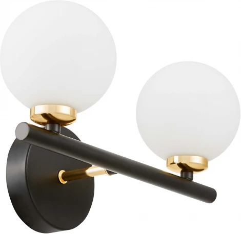 Бра Lumina Deco Marsiada LDW 6033-2 BK+F.GD