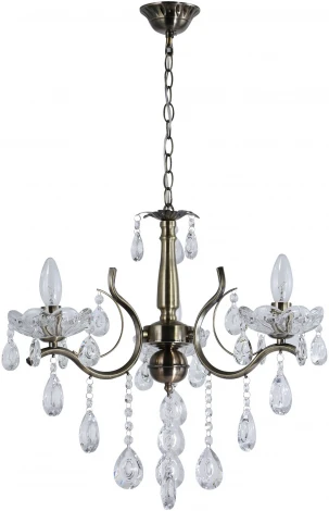 Подвесная люстра Reluce 96120-0.4-03 (220V, подвески, на цепи, подсвечник, свеча)