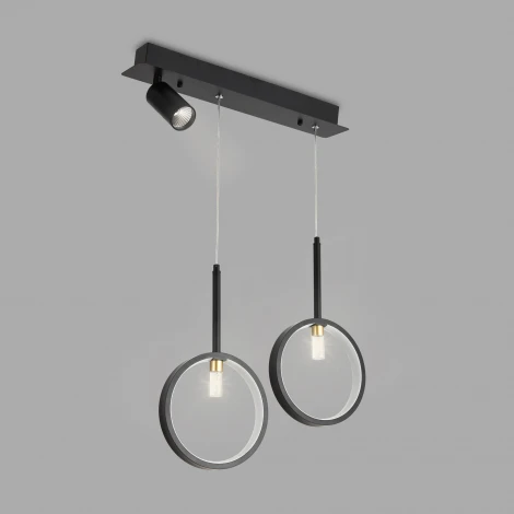 Подвесной светильник Eurosvet Verge 90249/3 черный