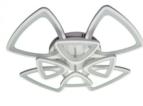 Потолочная люстра ярусная Natali Kovaltseva INNOVATION STYLE 83038 (регулировка яркости, LED, 220V, пульт управления, умный дом - LampSmart)