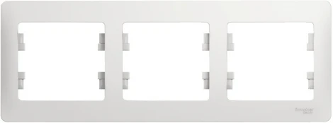 Рамка на 3 поста (белый) Systeme Electric GSL000103