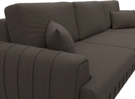 Диван прямой Лига-057 НПБ Лонг Лига Диванов (Рогожка) арт.129235