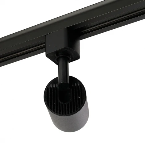 Трековый светильник однофазный Feron AL154 51609 под лампу GU10, черный